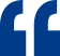 Blue quotation mark symbol on white background.